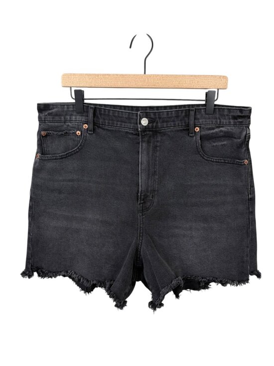 American Eagle Outfitters Pants - American Eagle Highest Rise 90s Boyfriend Short 16 Raw Hem Stretch